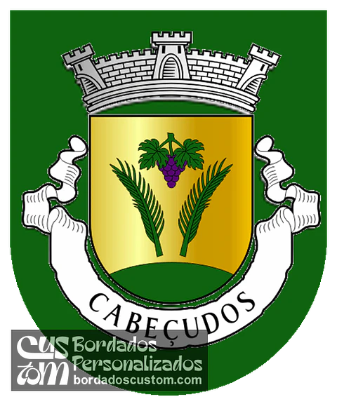 Emblema Bordado Antiga Freguesia de Cabeçudos (Vila Nova de Famalicão, Braga)