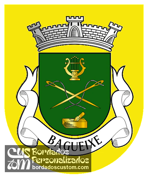 Emblema Bordado Antiga Freguesia de Bagueixe (Macedo de Cavaleiros, Bragança)