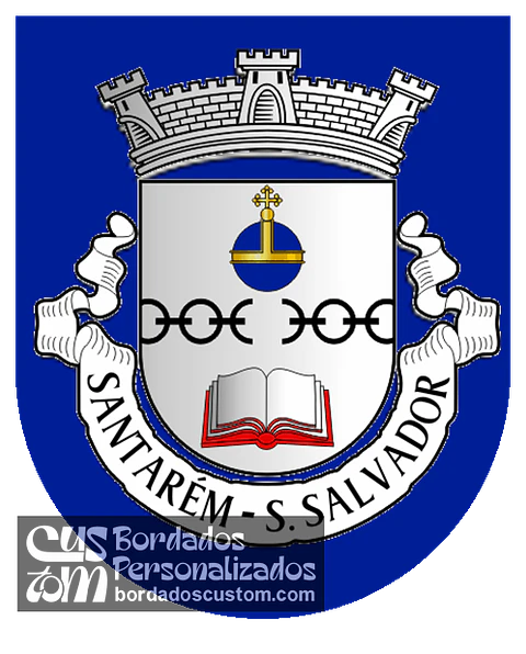 Emblema Bordado Antiga Freguesia de Santarém (São Salvador) (Santarém, Santarém)