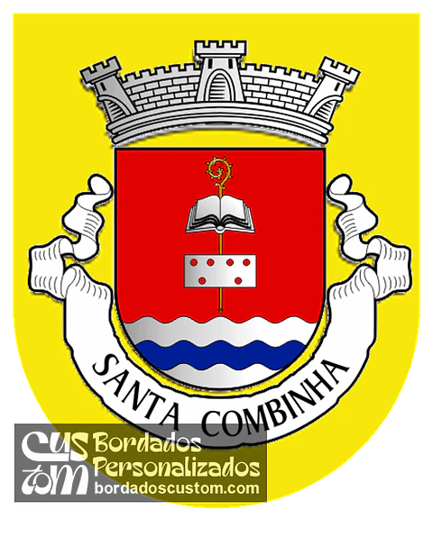 Emblema Bordado Antiga Freguesia de Santa Combinha (Macedo de Cavaleiros, Bragança)