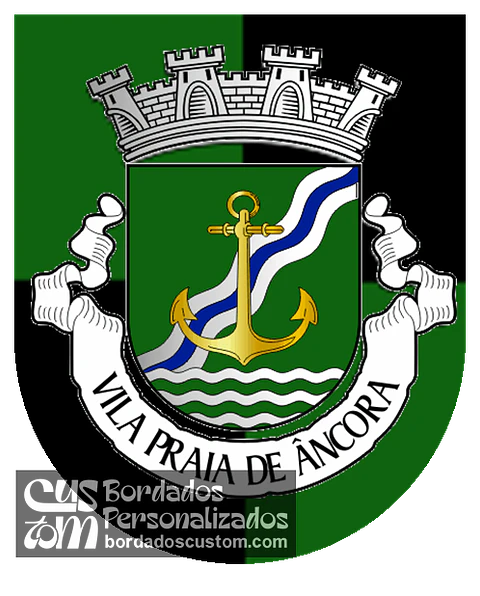 Emblema Bordado Freguesia de Vila Praia de Âncora (Caminha, Viana do Castelo)