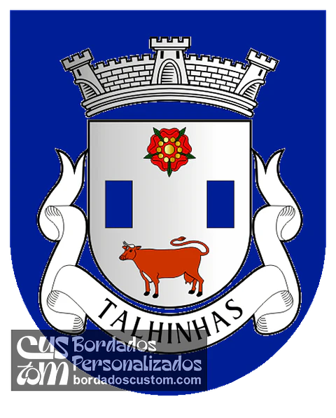 Emblema Bordado Antiga Freguesia de Talhinhas (Macedo de Cavaleiros, Bragança)