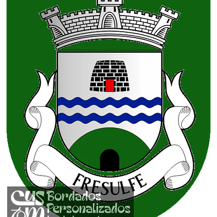 Emblema Bordado Antiga Freguesia de Fresulfe (Vinhais, Bragança) 1