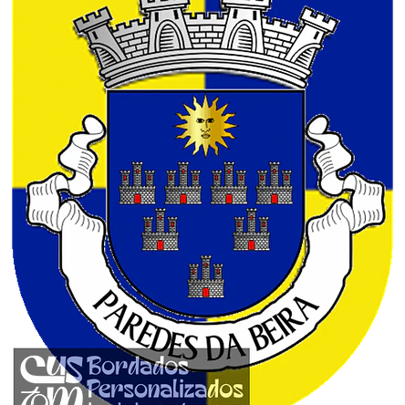 Emblema Bordado Freguesia de Paredes da Beira (São João da Pesqueira, Viseu) 1