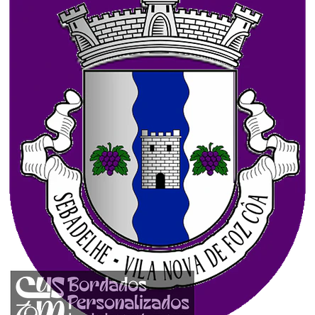 Emblema Bordado Freguesia de Sebadelhe (Vila Nova de Foz Côa, Guarda) 1