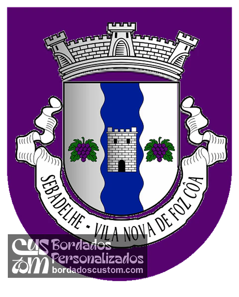 Emblema Bordado Freguesia de Sebadelhe (Vila Nova de Foz Côa, Guarda)