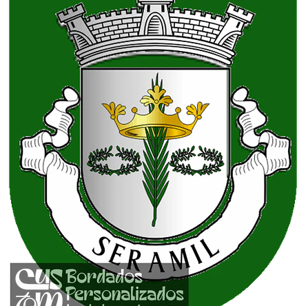 Emblema Bordado Antiga Freguesia de Seramil (Amares, Braga) 1
