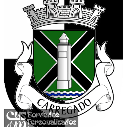 Emblema Bordado Antiga Freguesia de Carregado (Alenquer, Lisboa) 1