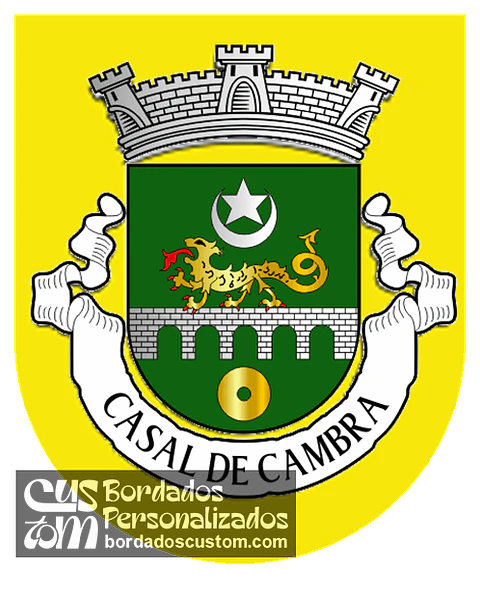Emblema Bordado Freguesia de Casal de Cambra (Sintra, Lisboa)