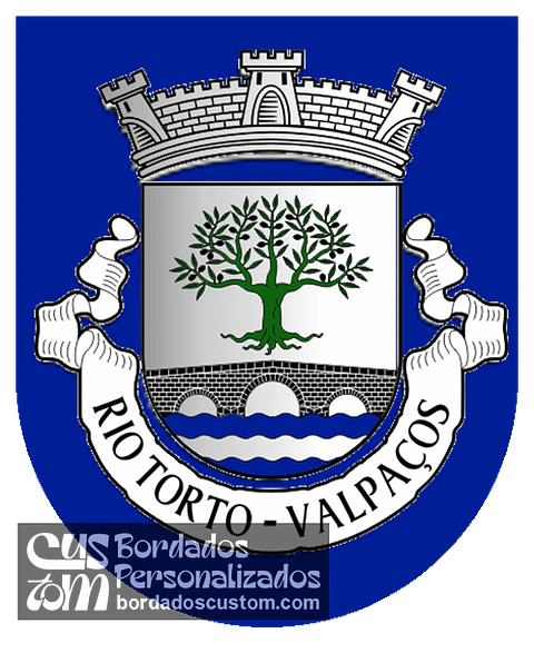 Emblema Bordado Freguesia de Rio Torto (Valpaços, Vila Real)