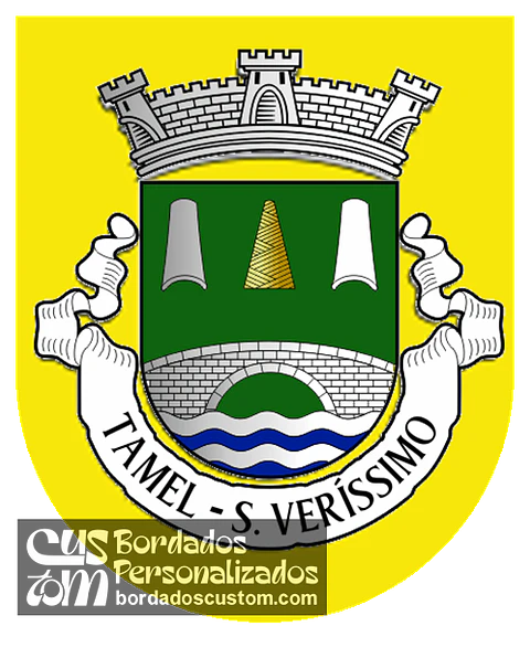 Emblema Bordado Freguesia de Tamel (São Veríssimo) (Barcelos, Braga)
