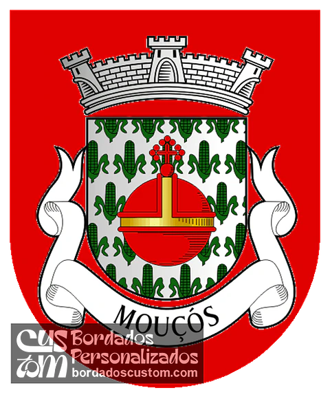 Emblema Bordado Antiga Freguesia de Mouçós (Vila Real, Vila Real)
