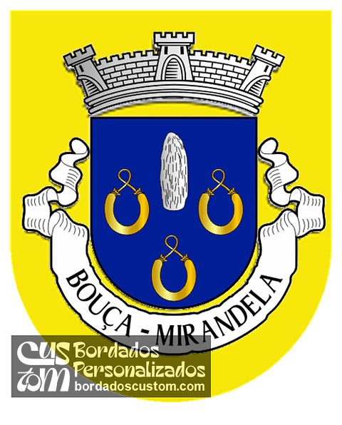 Emblema Bordado Freguesia de Bouça (Mirandela, Bragança)