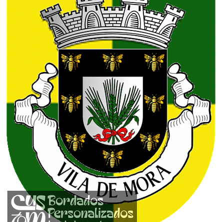 Emblema Bordado Município de Mora (Évora) 1