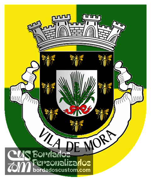 Emblema Bordado Município de Mora (Évora)