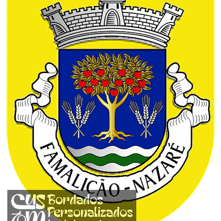 Emblema Bordado Freguesia de Famalicão (Nazaré, Leiria) 1