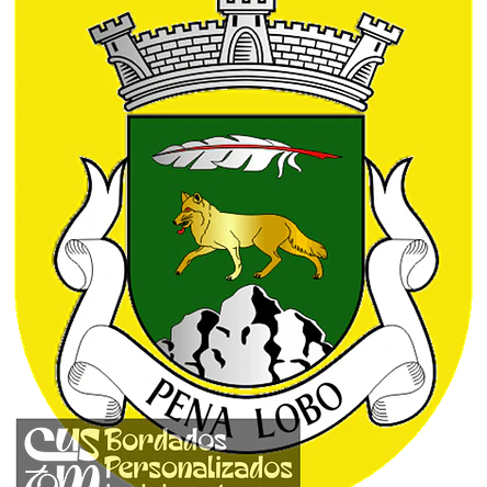 Emblema Bordado Antiga Freguesia de Pena Lobo (Sabugal, Guarda) 1