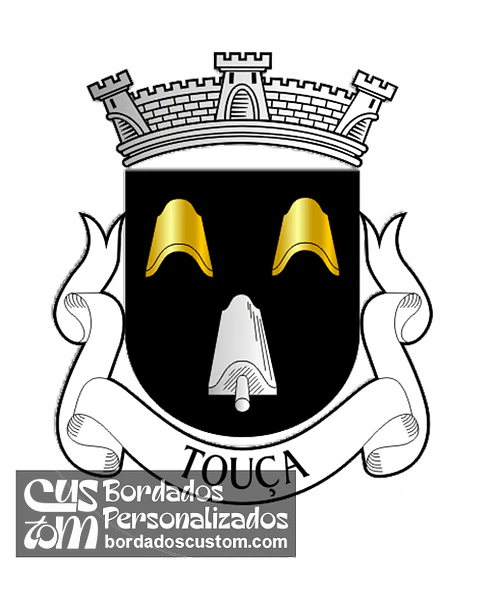Emblema Bordado Freguesia de Touça (Vila Nova de Foz Côa, Guarda)