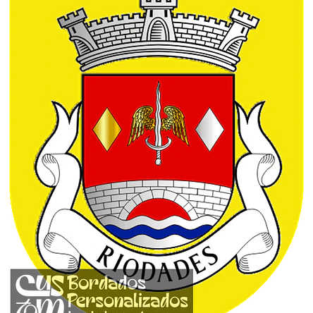 Emblema Bordado Freguesia de Riodades (São João da Pesqueira, Viseu) 1