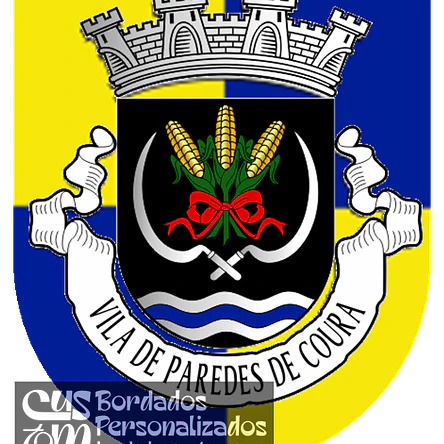 Emblema Bordado Município de Paredes de Coura (Viana do Castelo) 1