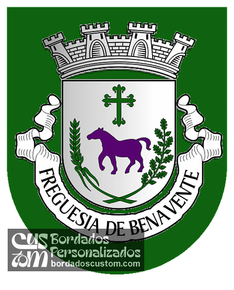 Emblema Bordado Freguesia de Benavente (Benavente, Santarém)