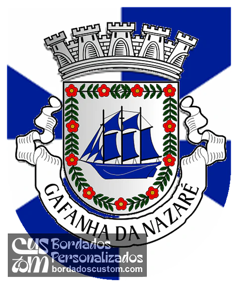 Emblema Bordado Freguesia de Gafanha da Nazaré (Ílhavo, Aveiro)