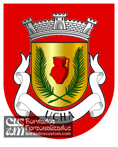 Emblema Bordado Freguesia de Ucha (Barcelos, Braga)
