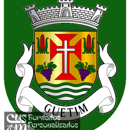Emblema Bordado Antiga Freguesia de Guetim (Espinho, Aveiro) 1