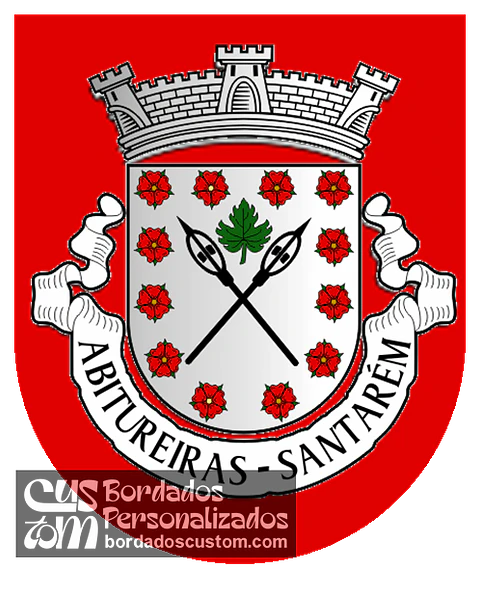 Emblema Bordado Freguesia de Abitureiras (Santarém, Santarém)