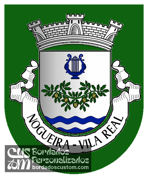 Emblema Bordado Antiga Freguesia de Nogueira (Vila Real, Vila Real)