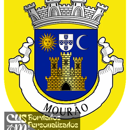 Emblema Bordado Município de Mourão (Évora) 1