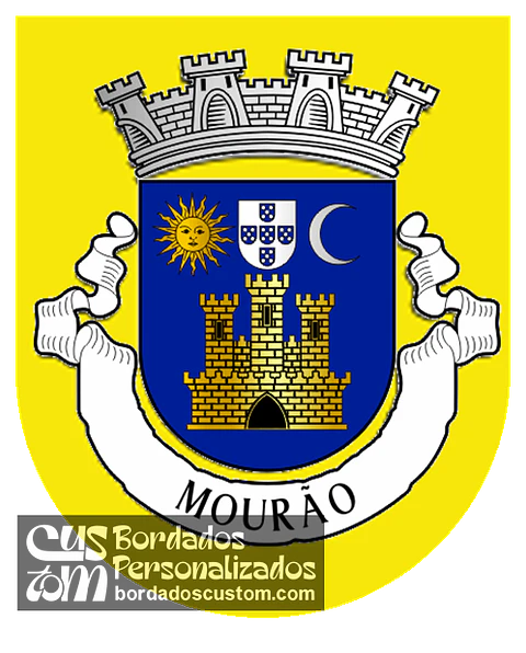 Emblema Bordado Município de Mourão (Évora)