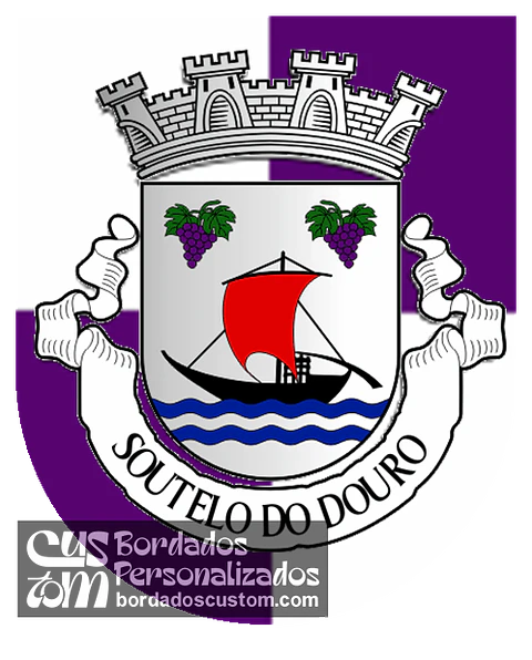 Emblema Bordado Freguesia de Soutelo do Douro (São João da Pesqueira, Viseu)