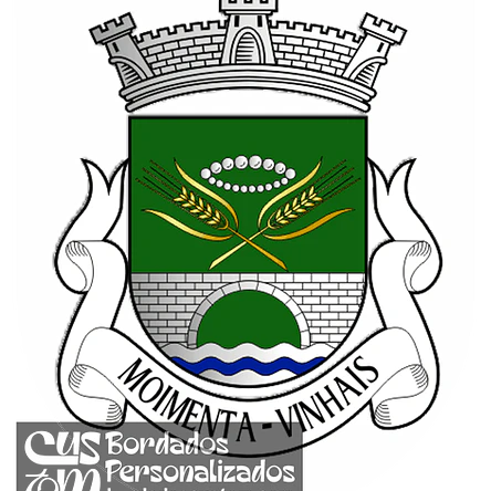 Emblema Bordado Antiga Freguesia de Moimenta (Vinhais, Bragança) 1