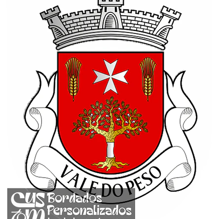 Emblema Bordado Antiga Freguesia de Vale do Peso (Crato, Portalegre) 1