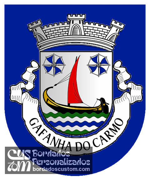 Emblema Bordado Freguesia de Gafanha do Carmo (Ílhavo, Aveiro)