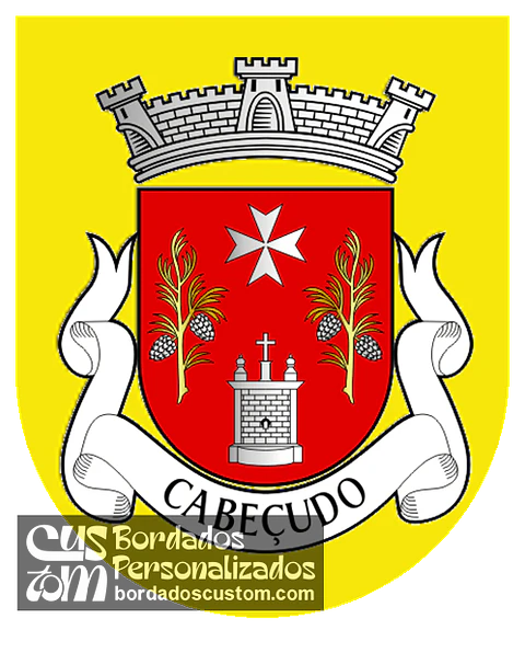 Emblema Bordado Freguesia de Cabeçudo (Sertã, Castelo Branco)