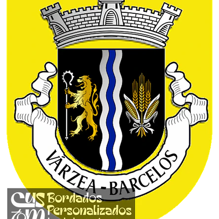 Emblema Bordado Freguesia de Várzea (Barcelos, Braga) 1