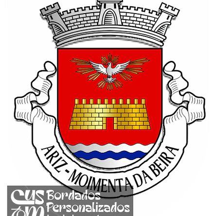 Emblema Bordado Antiga Freguesia de Ariz (Moimenta da Beira, Viseu) 1