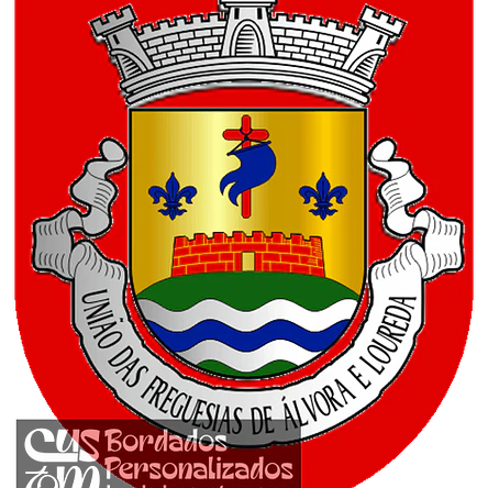 Emblema Bordado Freguesia de Álvora e Loureda (Arcos de Valdevez, Viana do Castelo) 1