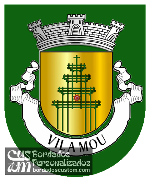 Emblema Bordado Antiga Freguesia de Vila Mou (Viana do Castelo, Viana do Castelo)