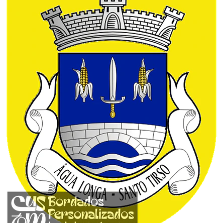 Emblema Bordado Freguesia de Água Longa (Santo Tirso, Porto) 1