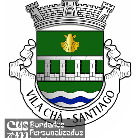 Emblema Bordado Antiga Freguesia de Vila Chã (Santiago) (Ponte da Barca, Viana do Castelo) 1