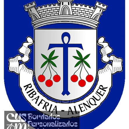Emblema Bordado Antiga Freguesia de Ribafria (Alenquer, Lisboa) 1