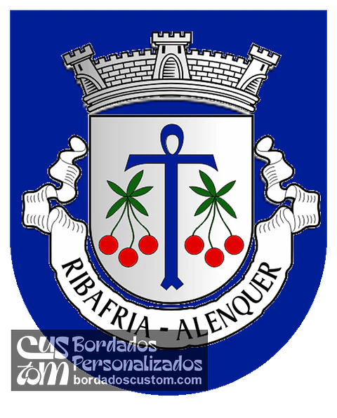 Emblema Bordado Antiga Freguesia de Ribafria (Alenquer, Lisboa)