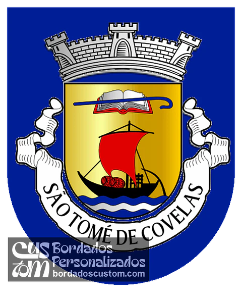 Emblema Bordado Antiga Freguesia de São Tomé de Covelas (Baião, Porto)