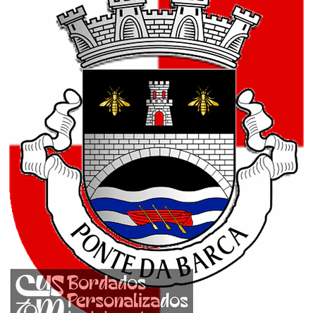 Emblema Bordado Município de Ponte da Barca (Viana do Castelo) 1