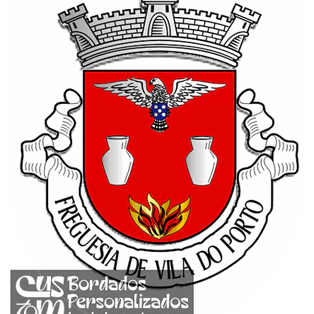 Emblema Bordado Freguesia de Vila do Porto (Vila do Porto, Açores) 1