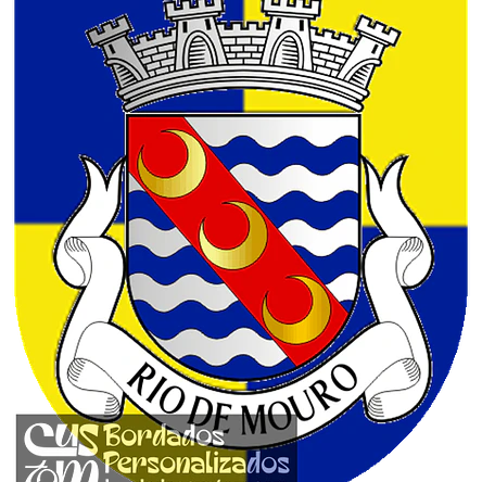 Emblema Bordado Freguesia de Rio de Mouro (Sintra, Lisboa) 1