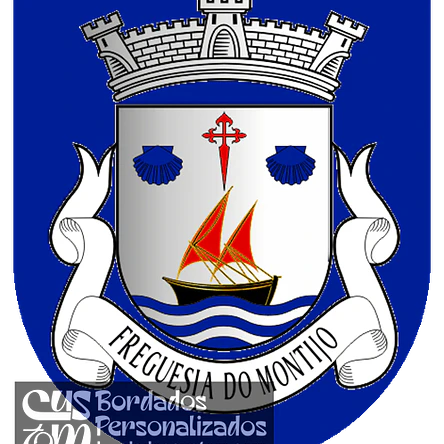 Emblema Bordado Antiga Freguesia de Montijo (Montijo, Setúbal) 1